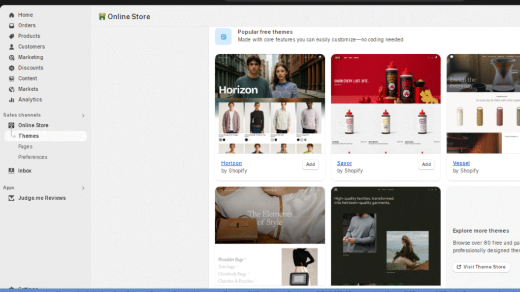 Shopify Store