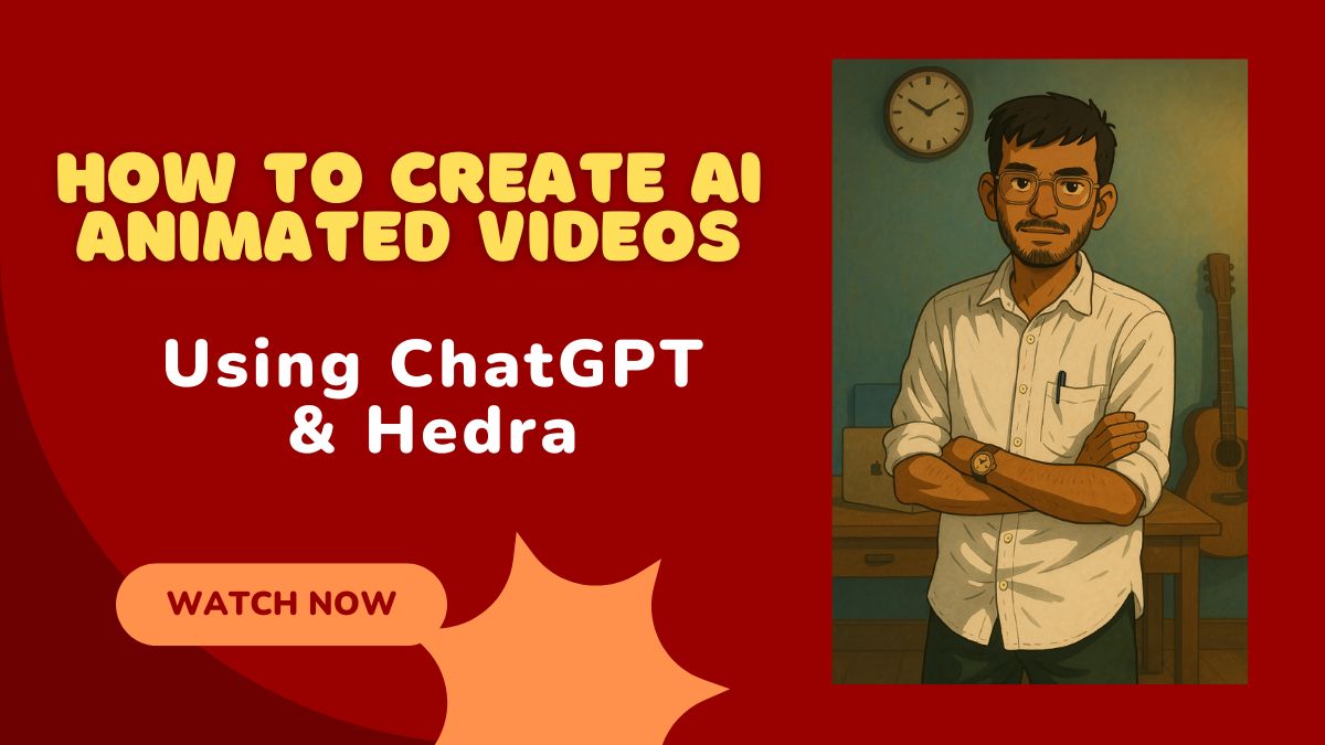 How to Create AI Animated Videos using ChatGPT(Step-by-Step}